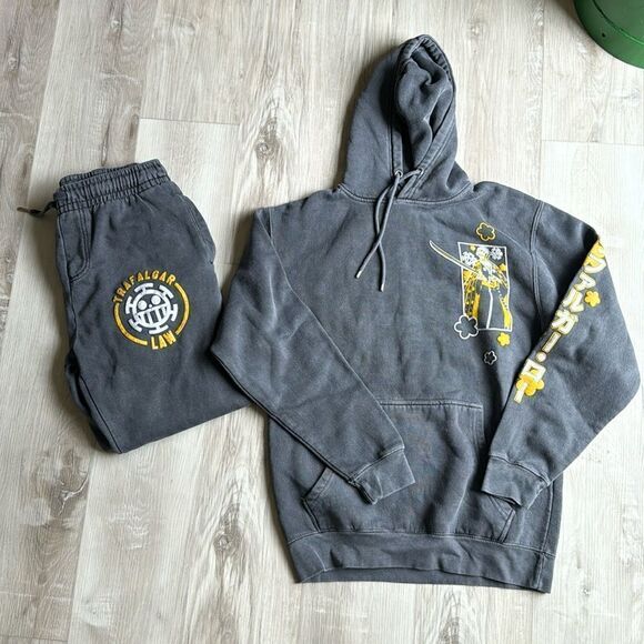 Trafalgar Kimono Symbol Hoodie & Sweatpants Set Size Medium - Picture 1 of 10